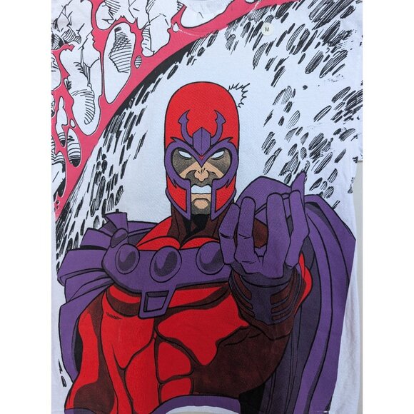 M.A.D. Mask and Disguise Magneto X Cyclops AOP T-Shirt M - Picture 2 of 7